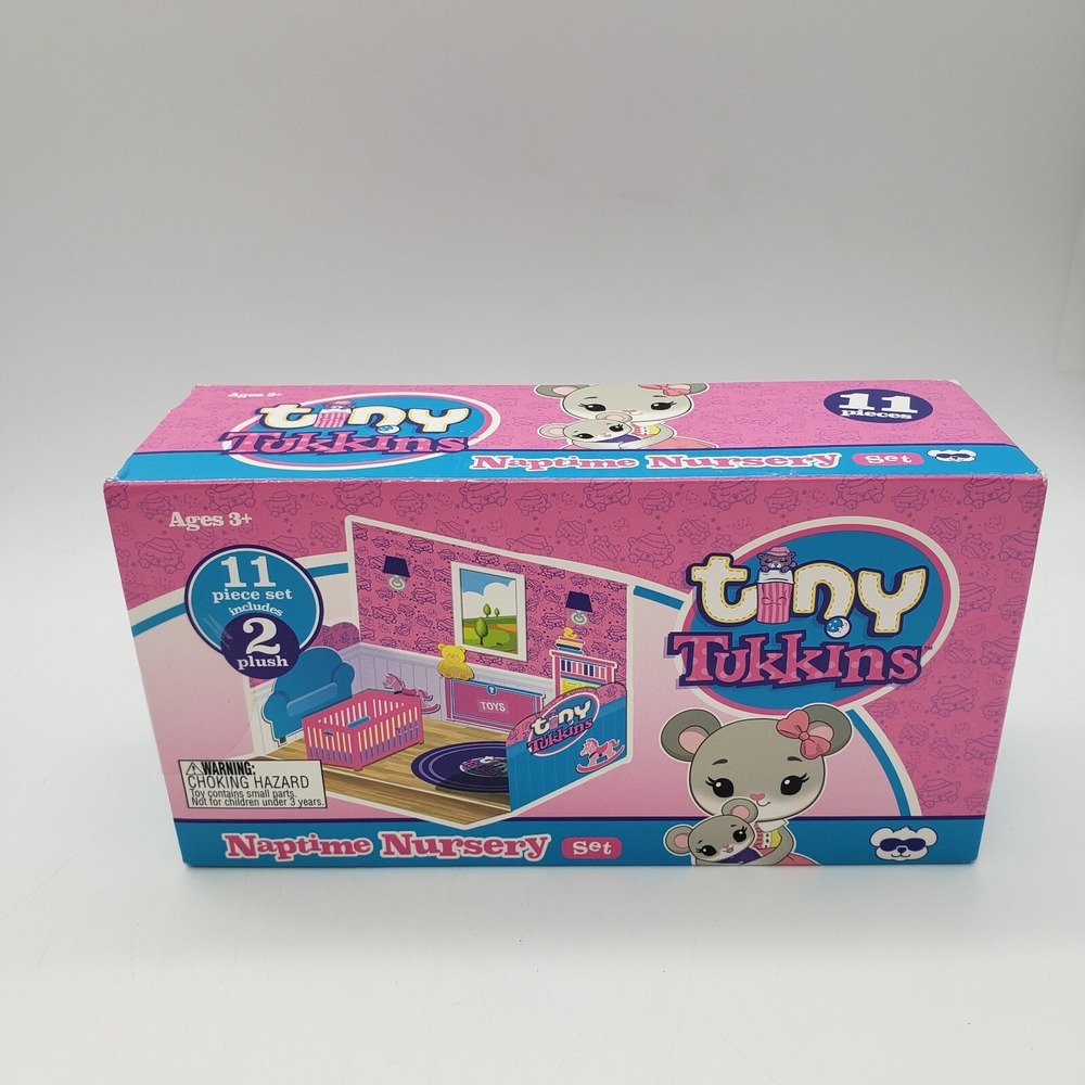 Tiny Tukkins Mouse Naptime Nursery Core Pack Brand‎ New